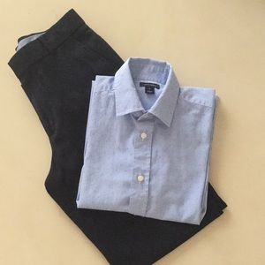 Tommy Hilfiger dress pants n shirt👔👞